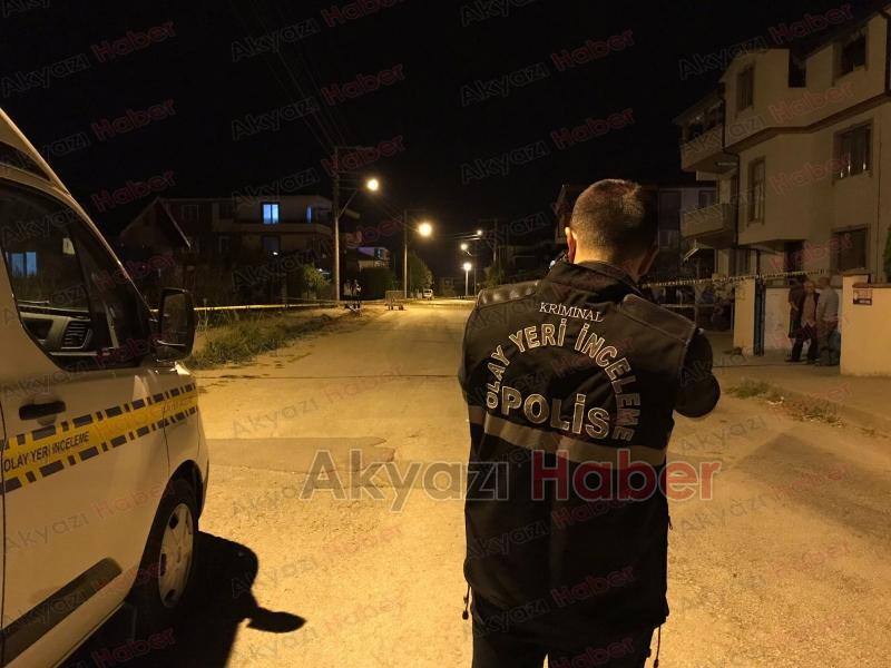 Evinin önünde vuruldu