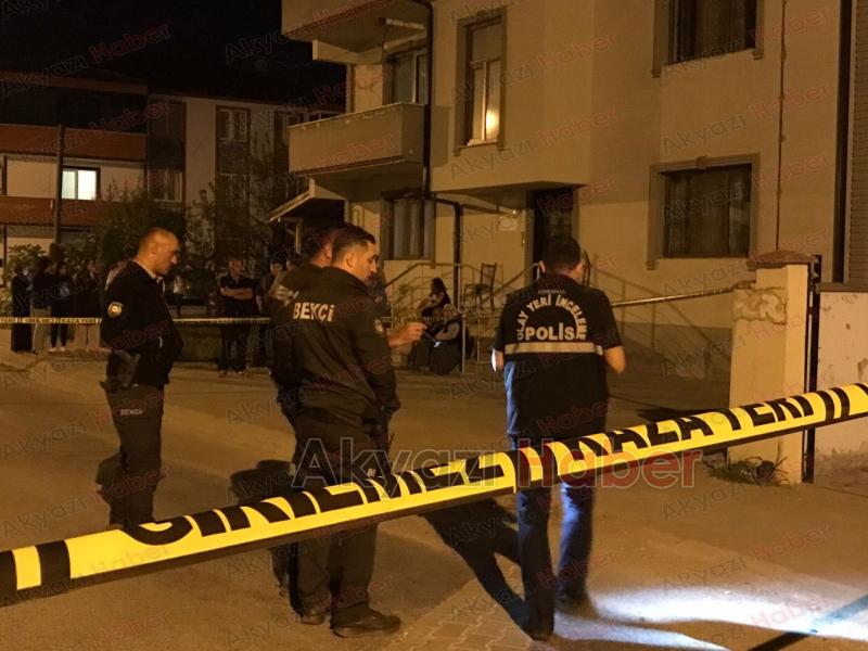 Evinin önünde vuruldu