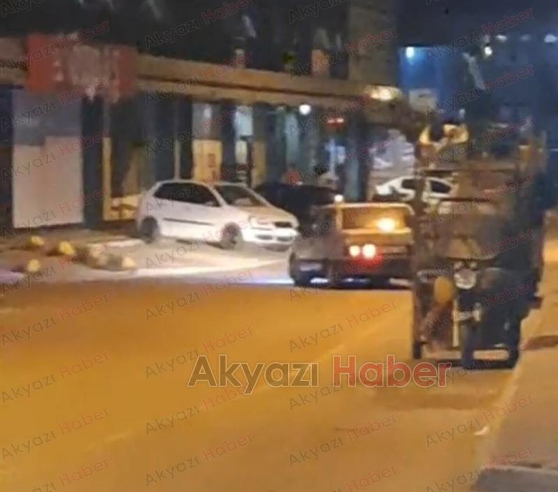 Caddede drift atmıştı cezası kesildi