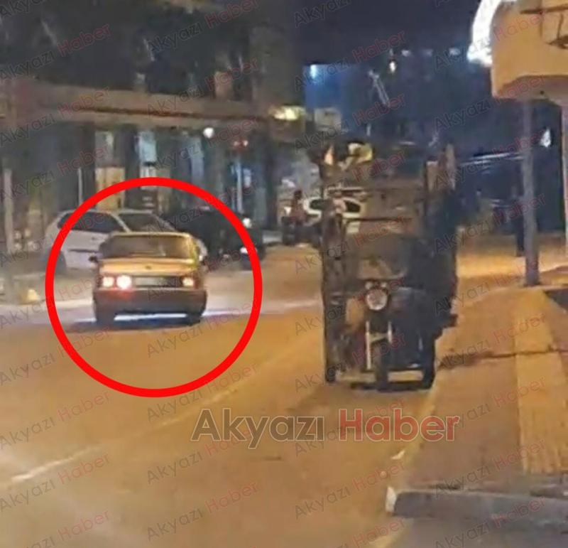 Caddede drift atmıştı cezası kesildi