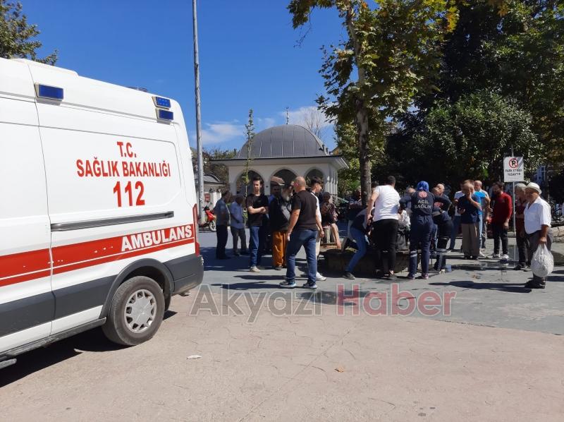 Cuma çıkışı cami avlusunda fenalaşıp yere yığıldı