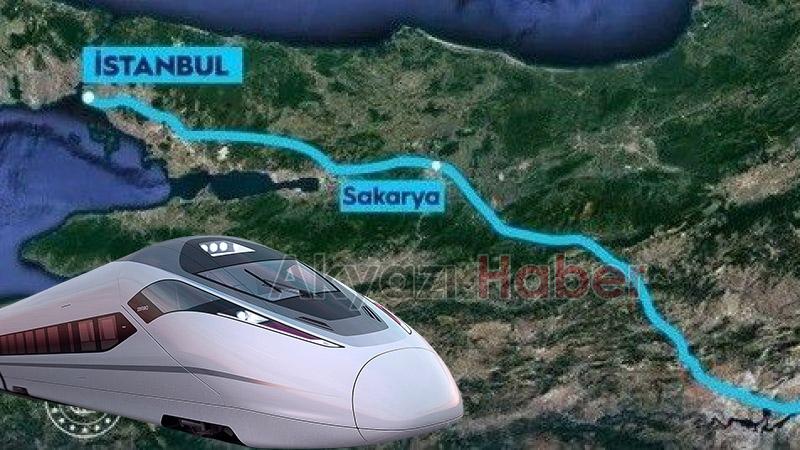 Süper Hızlı Tren'de Akyazı detayı