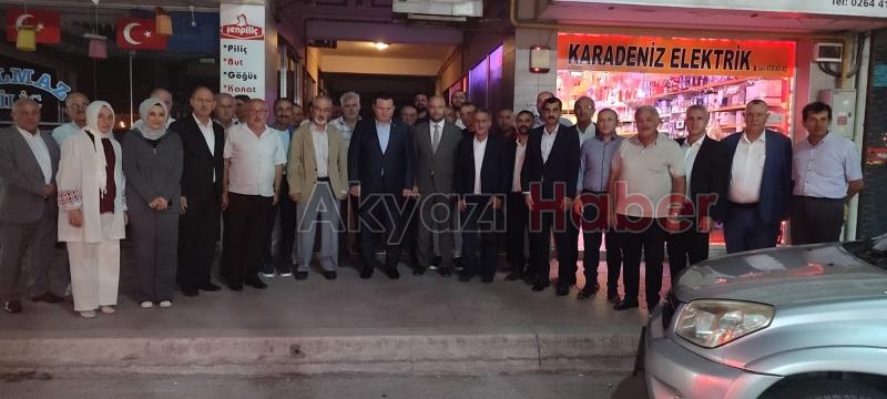 MHP Akyazı İlçe Teşkilatını ziyaret ettiler