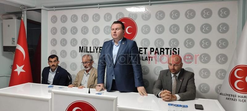 MHP Akyazı İlçe Teşkilatını ziyaret ettiler