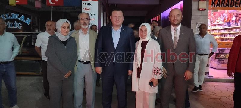 MHP Akyazı İlçe Teşkilatını ziyaret ettiler