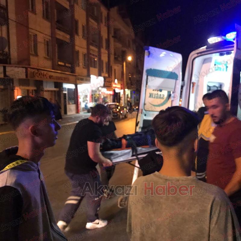 Akyazı'da maç sonrası kavgada 1 kişi ağır yaralandı