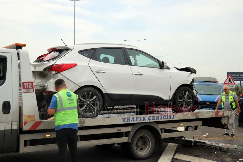 Sapağı kaçırdı kaza yaptı: 2 yaralı