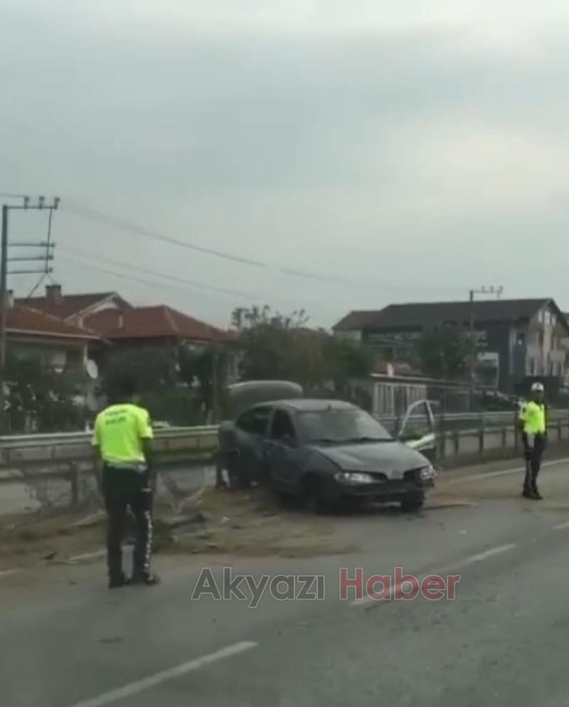 Bariyerlere böyle girdi