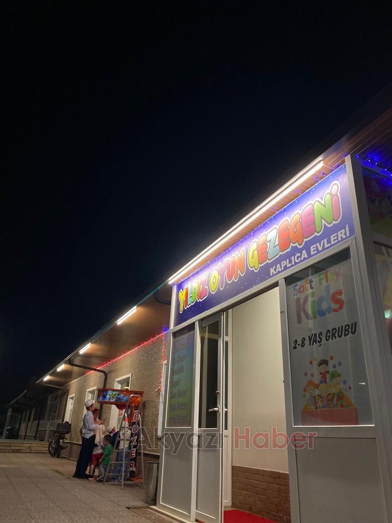 Akyazı'nın en büyük oyun alanında çocuklarınız doyasıya eğlensin