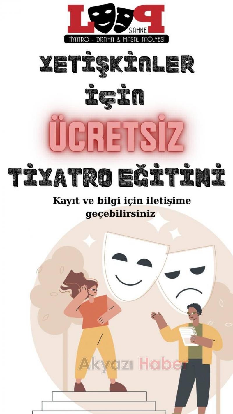 Ücretsiz tiyatro eğitimi 