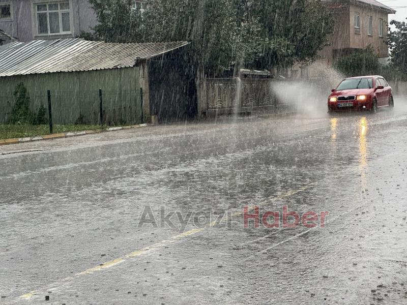 Akyazı'ya düşen yağış miktarı belli oldu