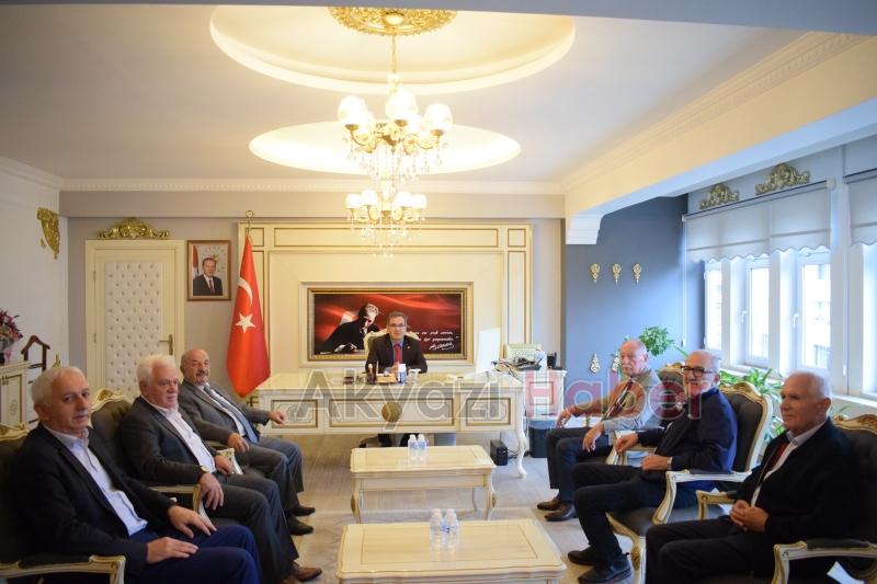 ATSO'dan Kaymakam Eşki'ye ziyaret