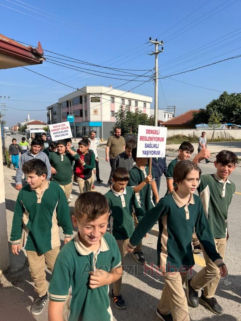 Dünya Yürüyüş Günü etkinliği gerçekleştirildi