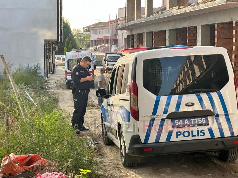 İnşaatta çalışırken yere düştü