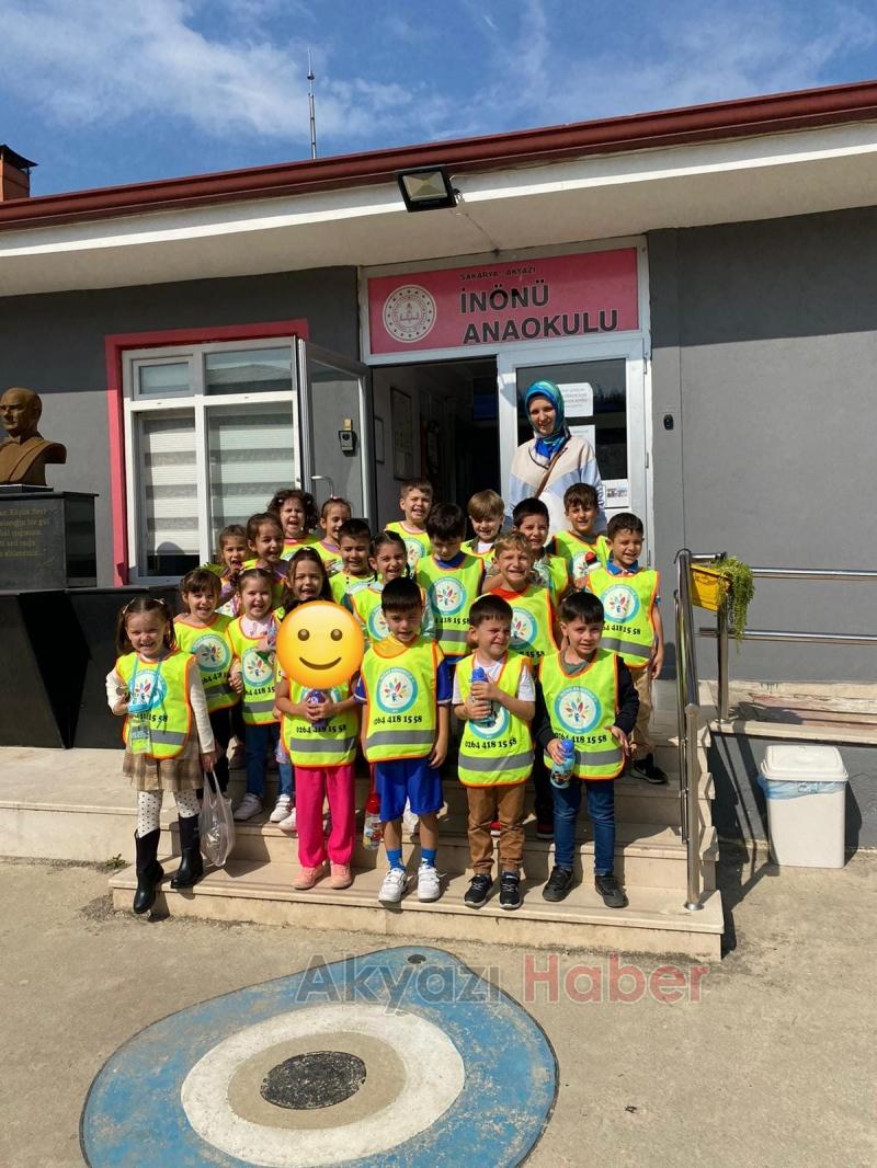 İnönü Anaokulu öğrencileri hayvan dostlarını unutmadı