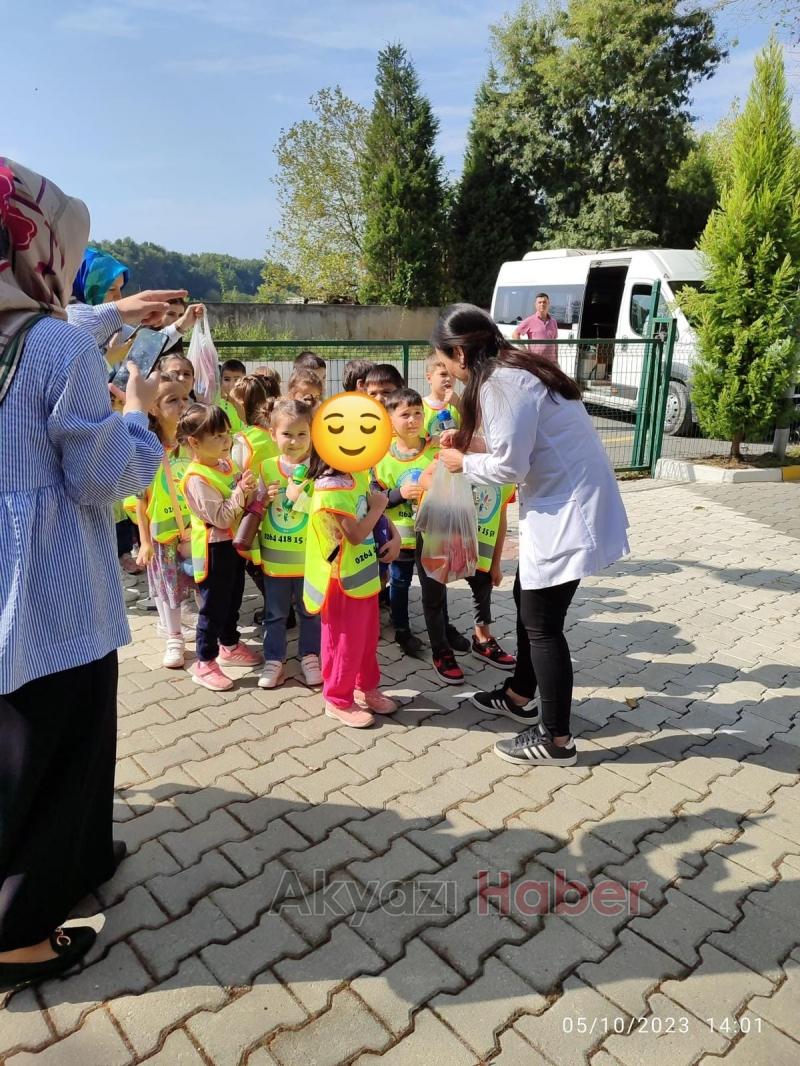 İnönü Anaokulu öğrencileri hayvan dostlarını unutmadı