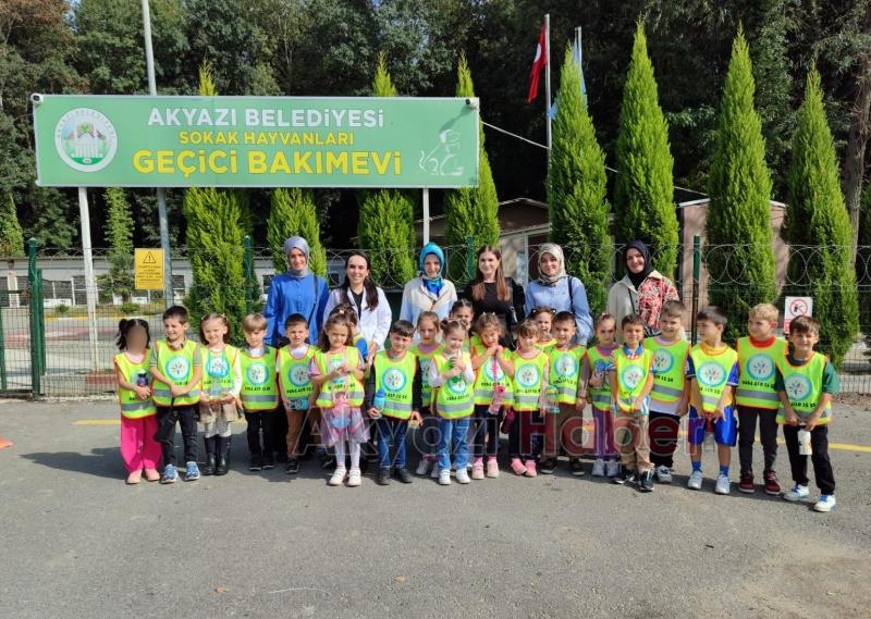 İnönü Anaokulu öğrencileri hayvan dostlarını unutmadı