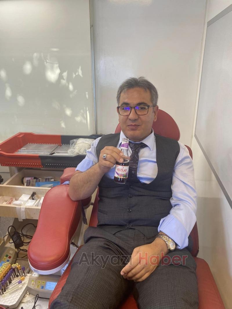 Kan bağışçılarına beratları verildi