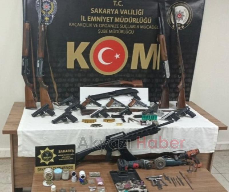 Sakarya emniyeti bir haftalık raporu paylaştı