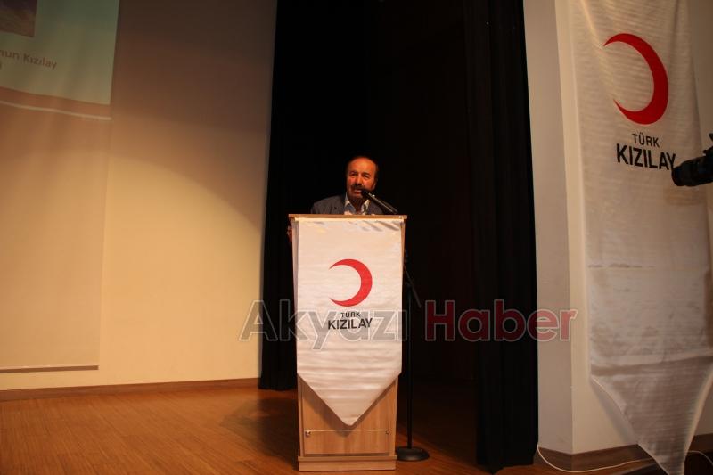 Türk Kızılay Akyazı Şubesi 1. Olağan Kongresi yapıldı