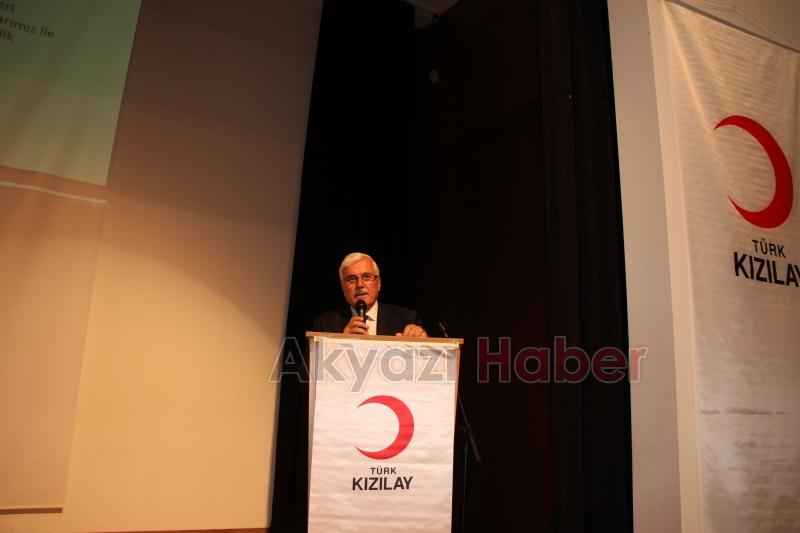 Türk Kızılay Akyazı Şubesi 1. Olağan Kongresi yapıldı