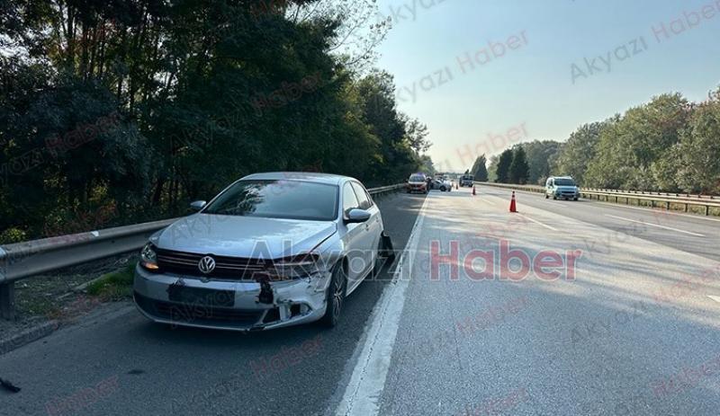 Otoyolda feci kaza: 3 yaralı