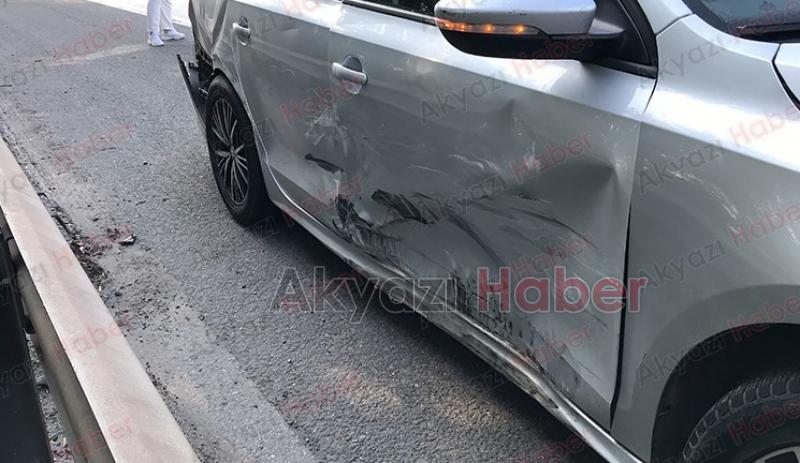 Otoyolda feci kaza: 3 yaralı