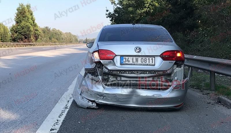 Otoyolda feci kaza: 3 yaralı