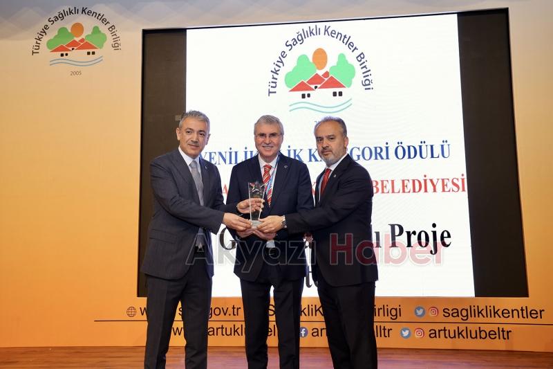 Büyükşehirin projesine ödül
