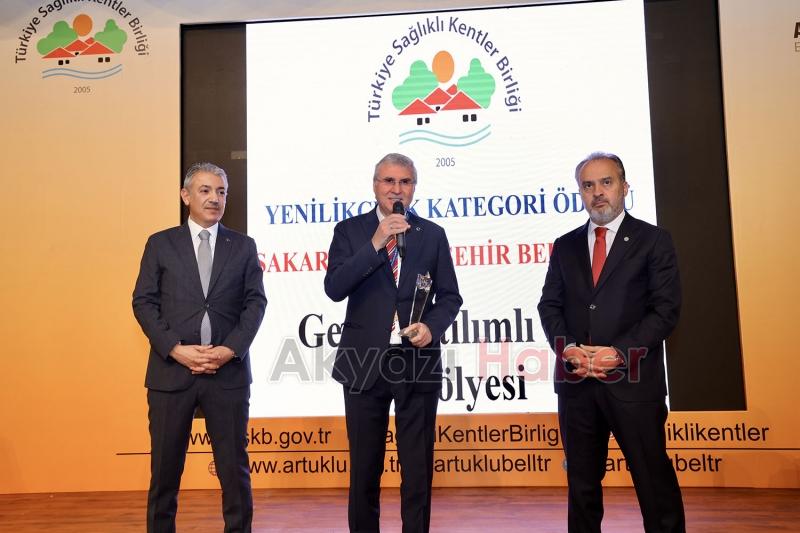 Büyükşehirin projesine ödül