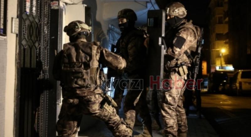 Sakarya'da terör operasyonlarında 9 gözaltı