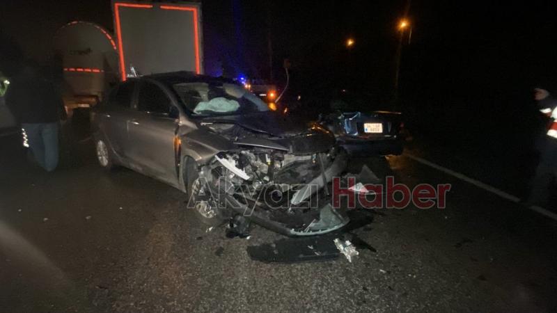 Yola dökülen mazot faciaya yol açtı: 26 araç birbirine girdi