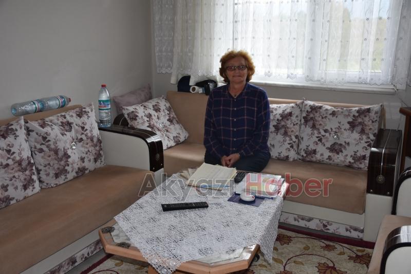 İlçenin tek kadın muhtarı