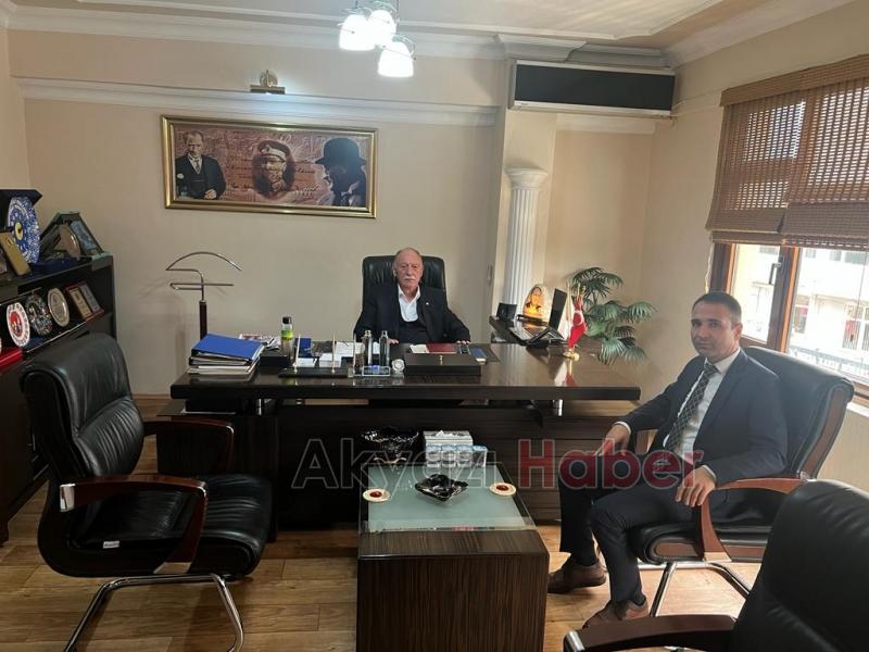 Yeni atanan Vakıfbank Müdürü'nden ATSO'ya ziyaret