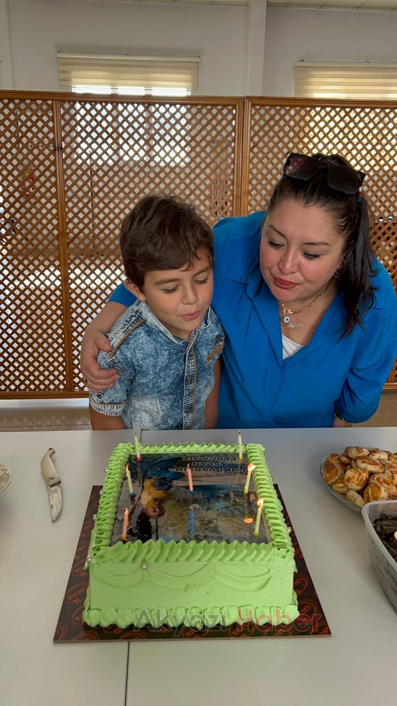 Şehit polisin oğluna unutulmaz bir gün yaşattılar