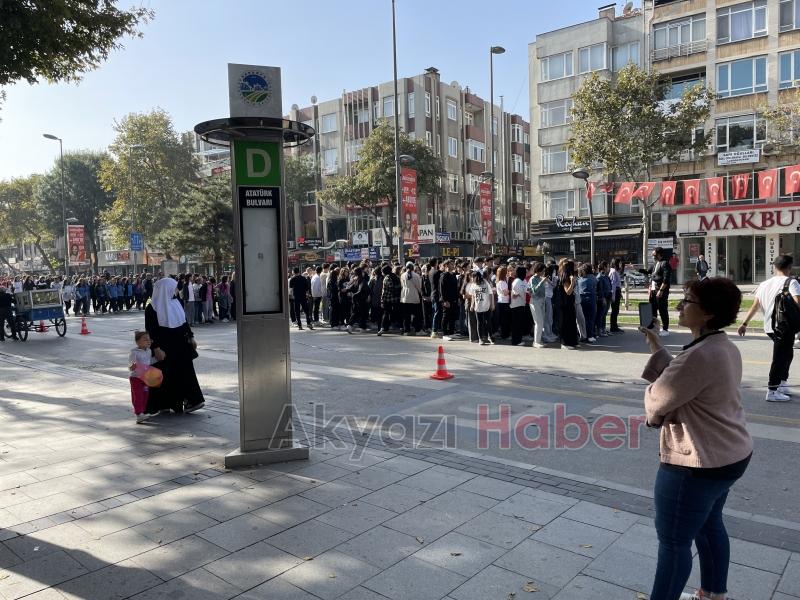 Cumhuriyet'in 100. yıl kutlama provaları başladı