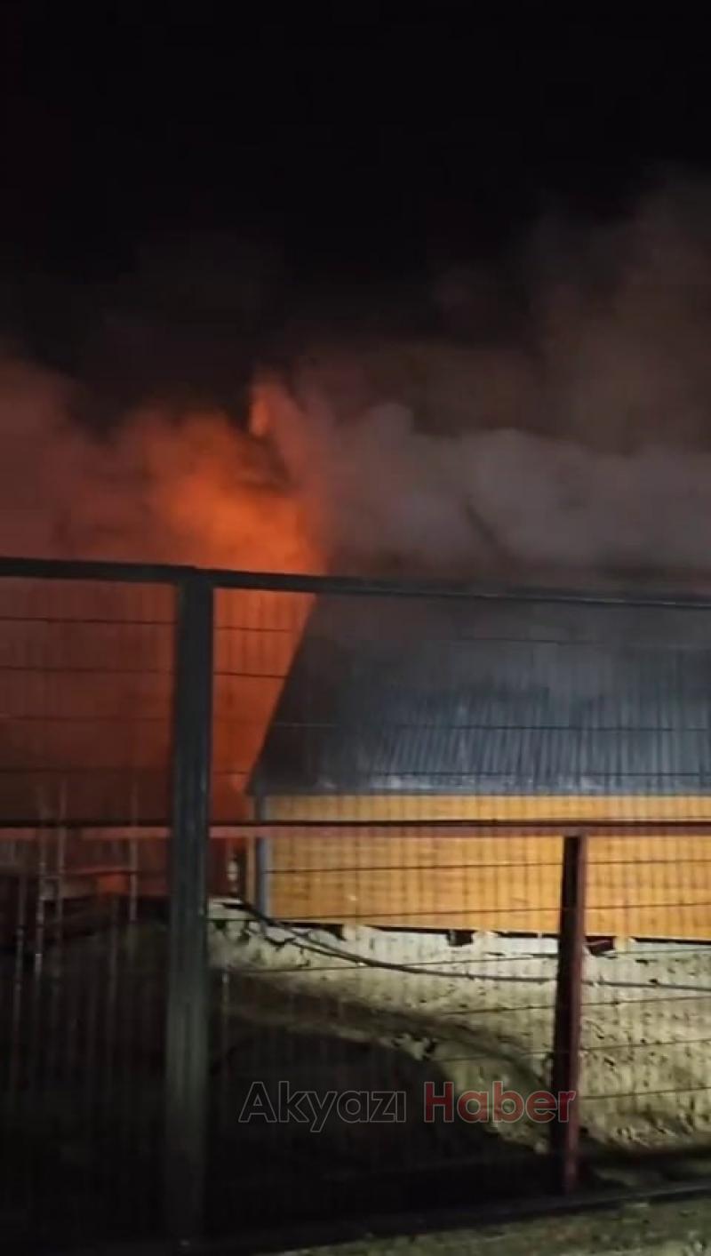 Şömine Bungalovu yaktı