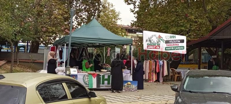 İHH Akyazı'dan Gazze'ye yardım için kermes