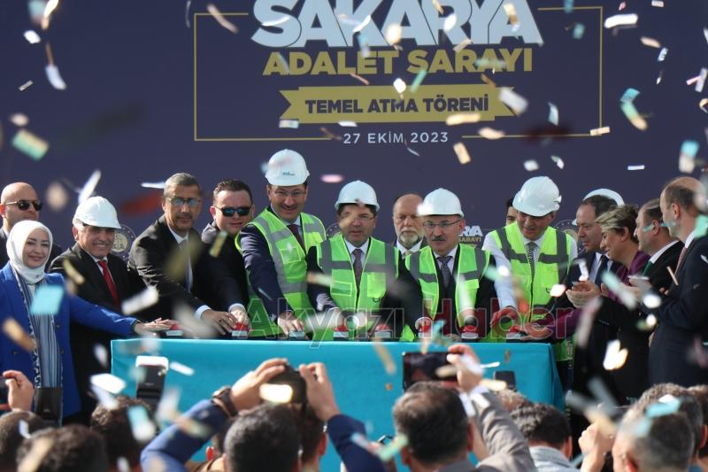 Sakarya Adliye Sarayı'nın temeli atıldı