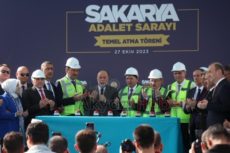 Sakarya Adliye Sarayı'nın temeli atıldı