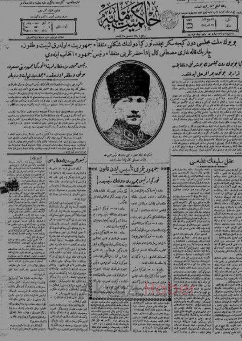 Cumhuriyet 100 yaşında