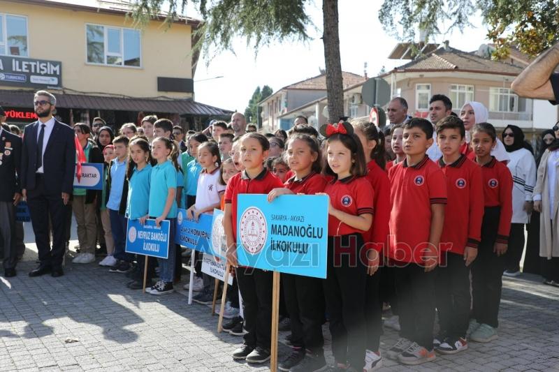 Cumhuriyetin 100. Yılı Akyazı’da coşku ile kutlanıyor 