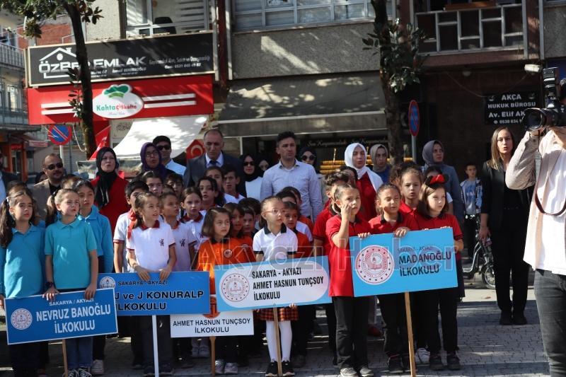 Cumhuriyetin 100. Yılı Akyazı’da coşku ile kutlanıyor 