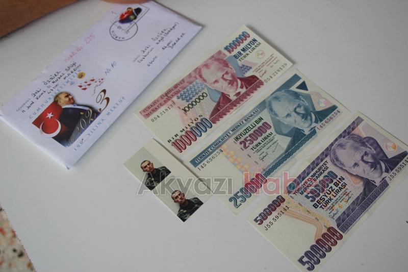 21 Yıl sonra kendisine yazdığı mektubu teslim aldı