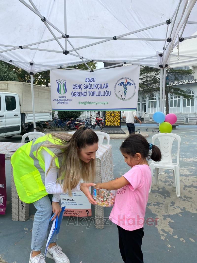 SUBÜ Genç sağlıkçılar topluluğundan farkındalık