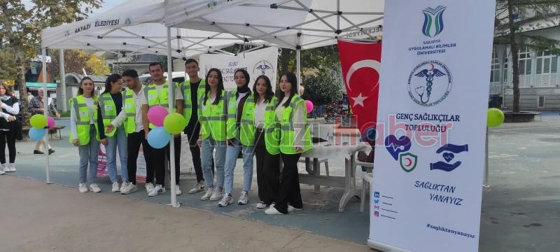 SUBÜ Genç sağlıkçılar topluluğundan farkındalık
