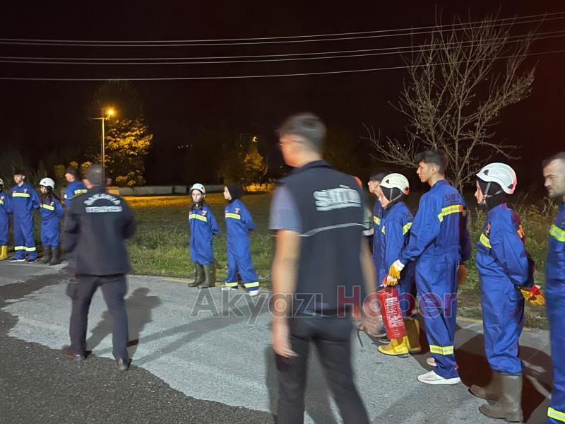 SAKTİM üyeleri yangın eğitimi aldı