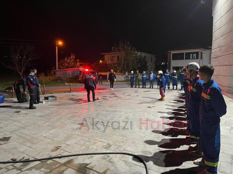 SAKTİM üyeleri yangın eğitimi aldı