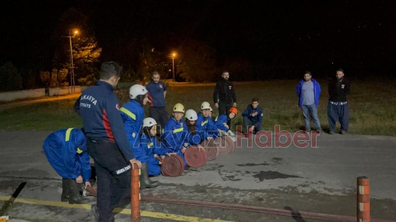 SAKTİM üyeleri yangın eğitimi aldı