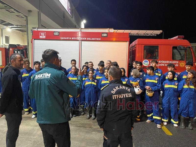 SAKTİM üyeleri yangın eğitimi aldı